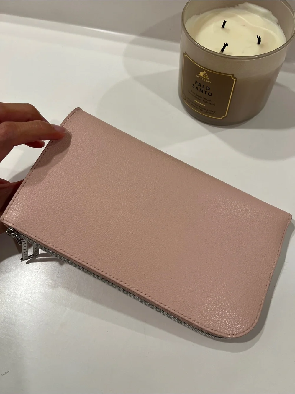 Dior Pink makeup pouch